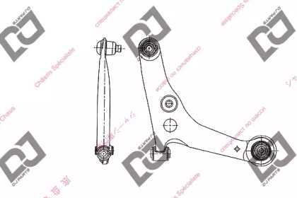 Рычаг независимой подвески колеса DJ PARTS DA1105